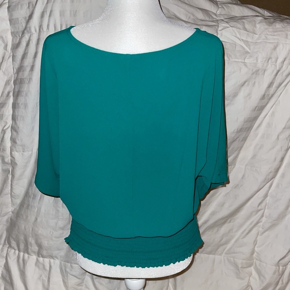 Teal blouse - Picture 3 of 3